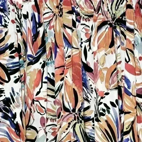 Spense Women's Large Top Flowy Boho Blouse Flared Bell Sleeves size L#149 - Picture 7 of 10